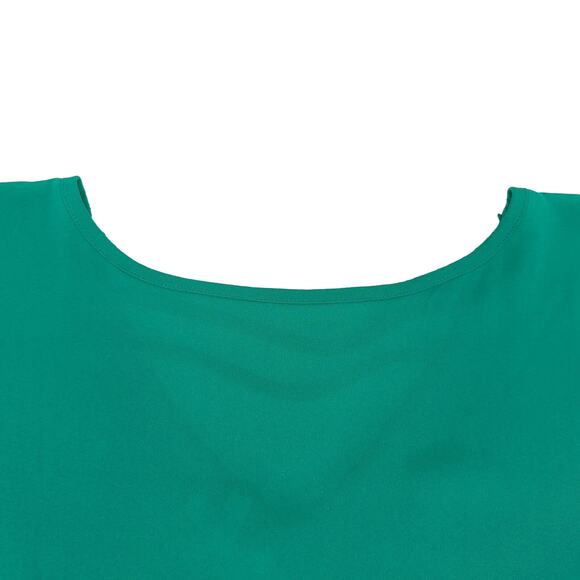 EUC Maurices Green Blouse Woman S Layered Sleeve - Picture 4 of 5